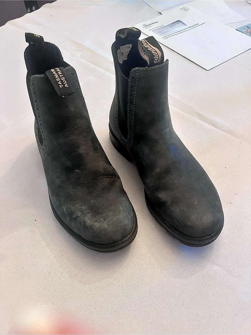 Blundstone #1448 Women's High Top Chelsea Boot in Voltan Black Chelsea